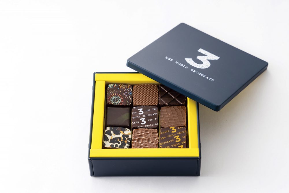 LES TROIS CHOCOLATS　チョコレートショップ