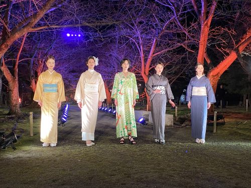 福岡城ファッションショー