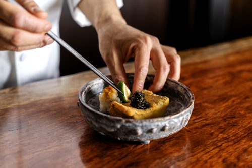鍋島　御宿 富久千代　酒蔵　オーベルジュ　食事処　草庵　西村卓馬　シェフ